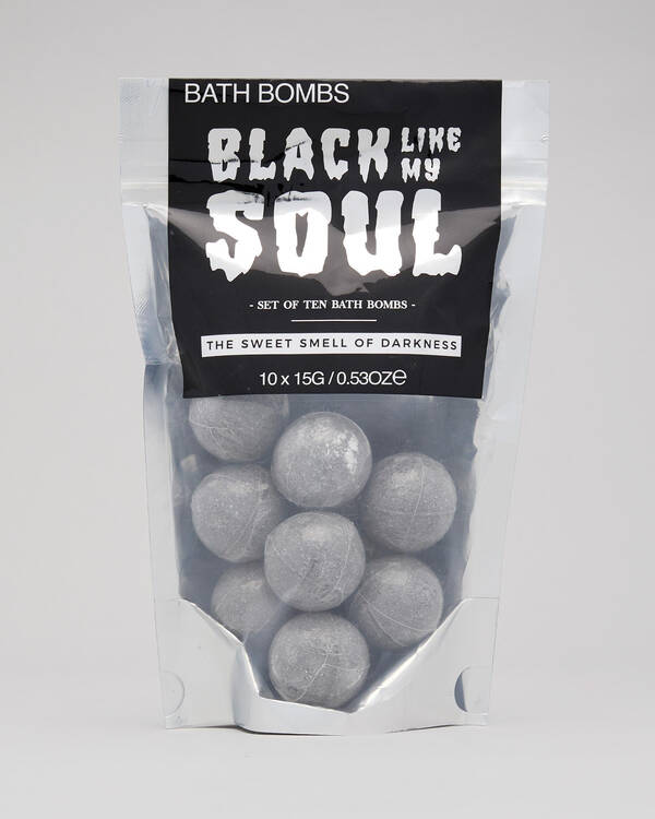 Mooloola Black Soul Bath Bomb for Womens