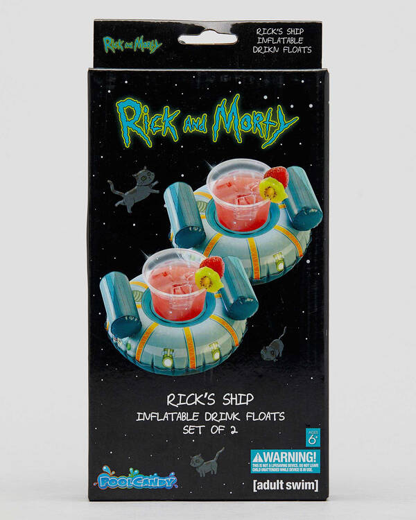 William Valentine Collection Rick And Morty Drink Float for Mens