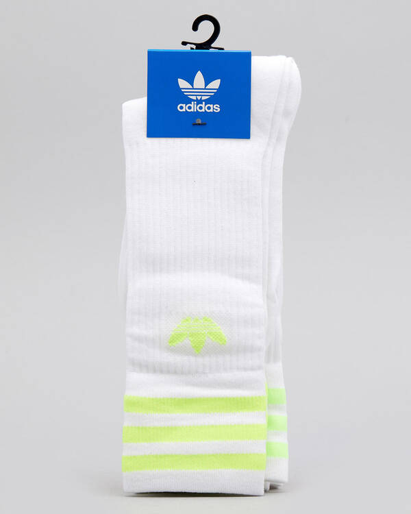 Adidas Womens Solid Crew Sock Pack for Womens