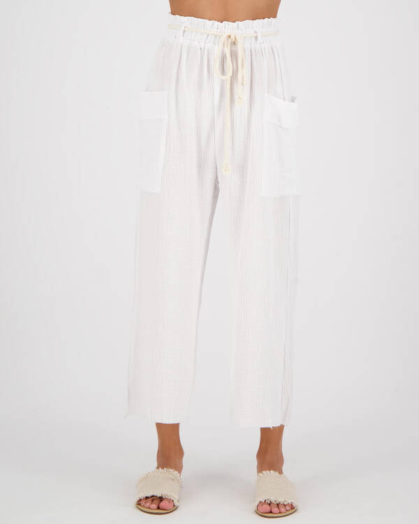 Sassy Hills Fashion Castaway Beach Pants for Womens