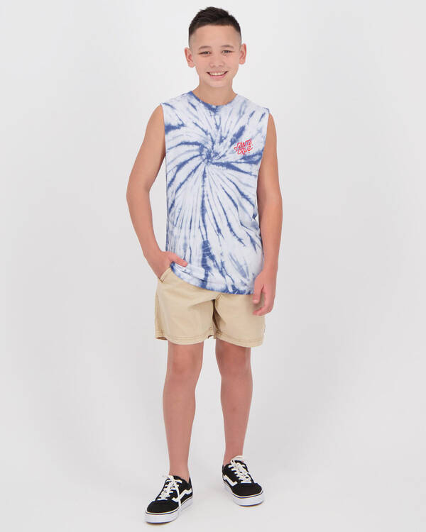 Santa Cruz Boys' Eyeball Muscle Tank for Mens