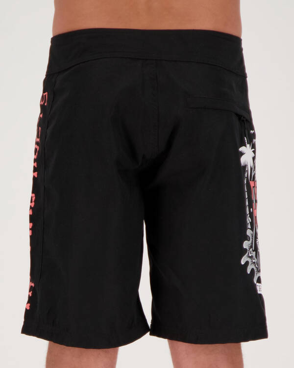 The Mad Hueys Trouble In Paradise Board Shorts for Mens
