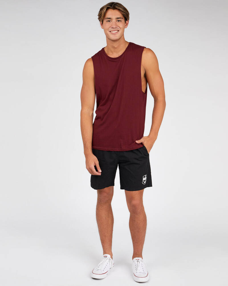 The Mad Hueys Captain Beach Elastic Shorts for Mens