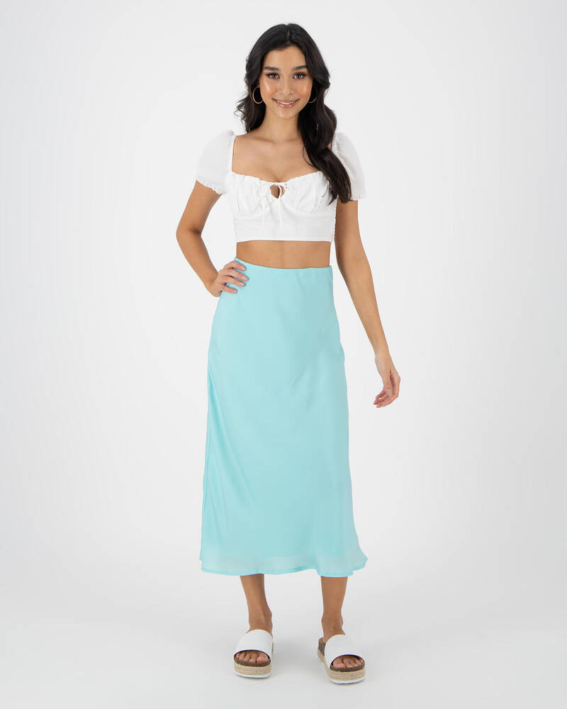 Ava And Ever Carey Midi Skirt for Womens