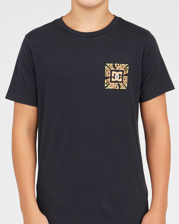 DC Shoes Boys' Shattered Short Sleeve T-Shirt for Mens