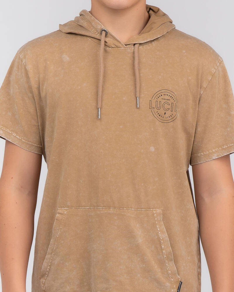 Lucid Boys Glow Hooded T-Shirt for Mens