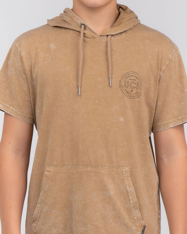 Lucid Boys Glow Hooded T-Shirt for Mens