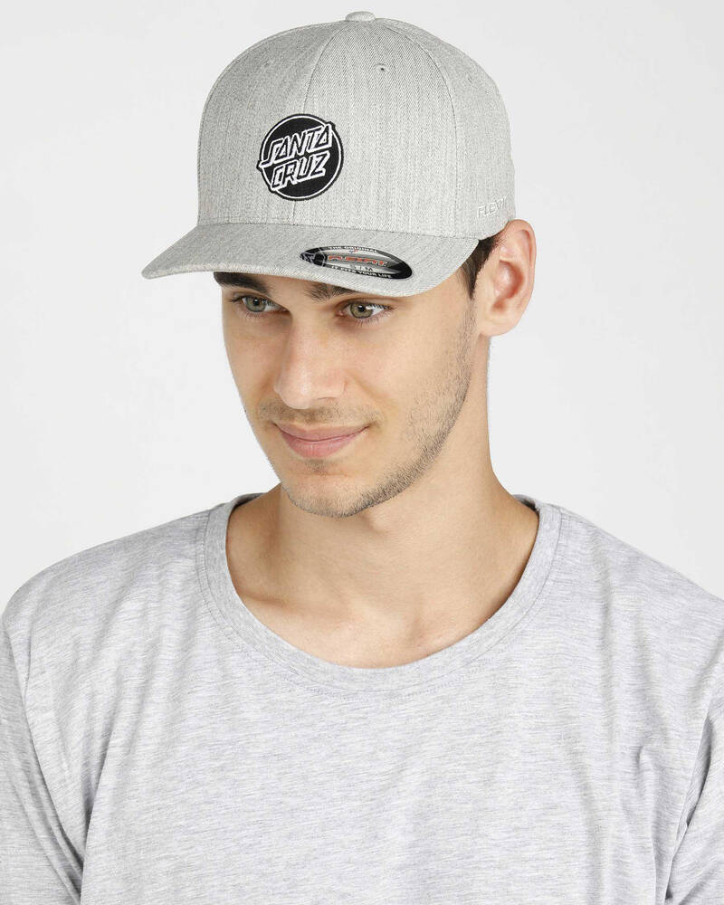 Santa Cruz Dot Flexfit Cap for Mens