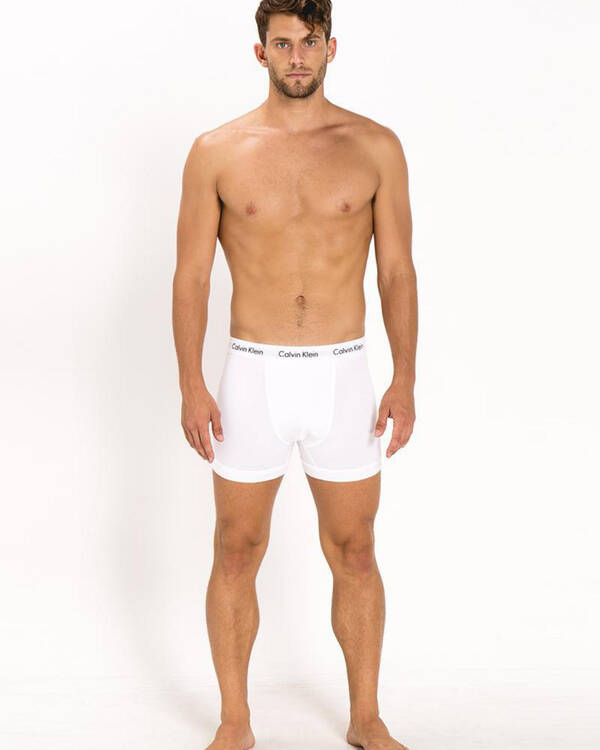 Calvin Klein Cotton Stretch 3pk Trunks for Mens