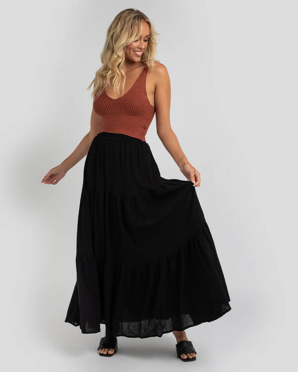 Mooloola Dusk Maxi Skirt for Womens
