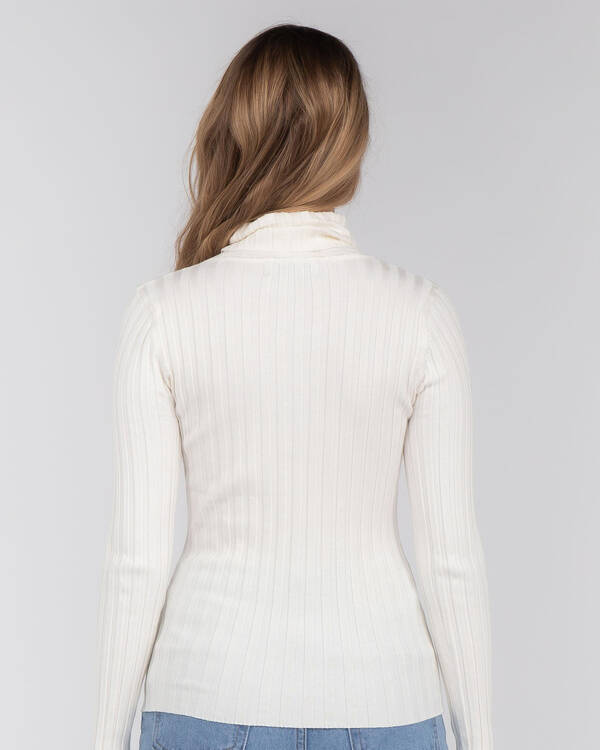 Back To Basics Late Bloomer Knit Top for Womens