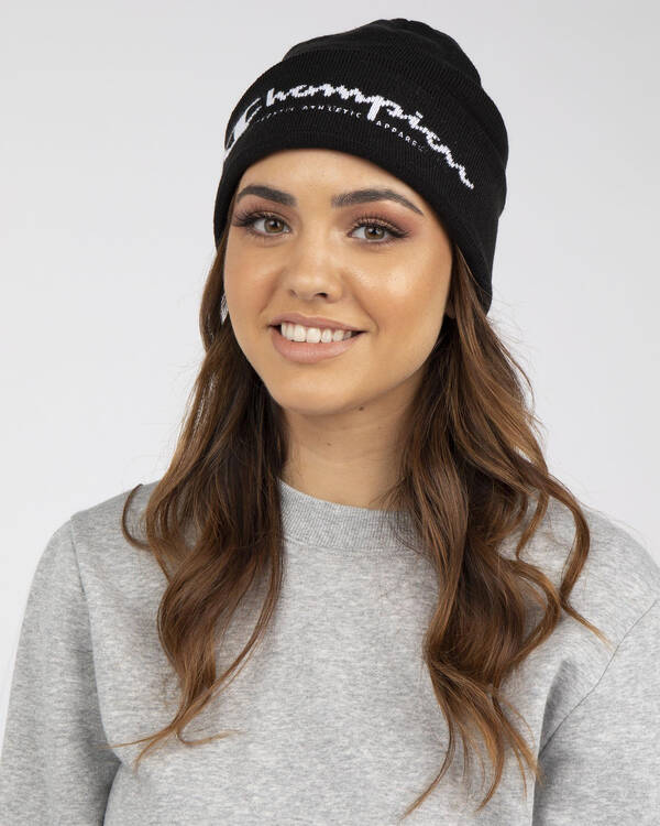 Champion Logo Beanie for Womens