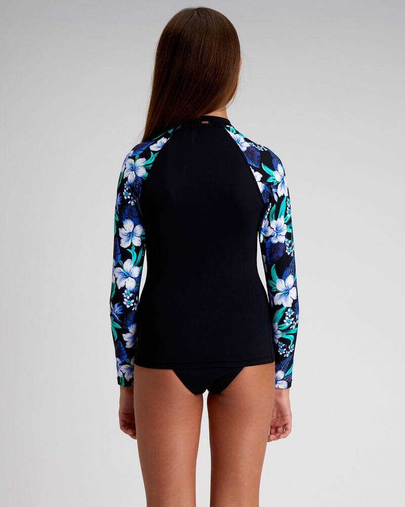 Topanga Girls Marlo Long Sleeve Rash Vest for Womens