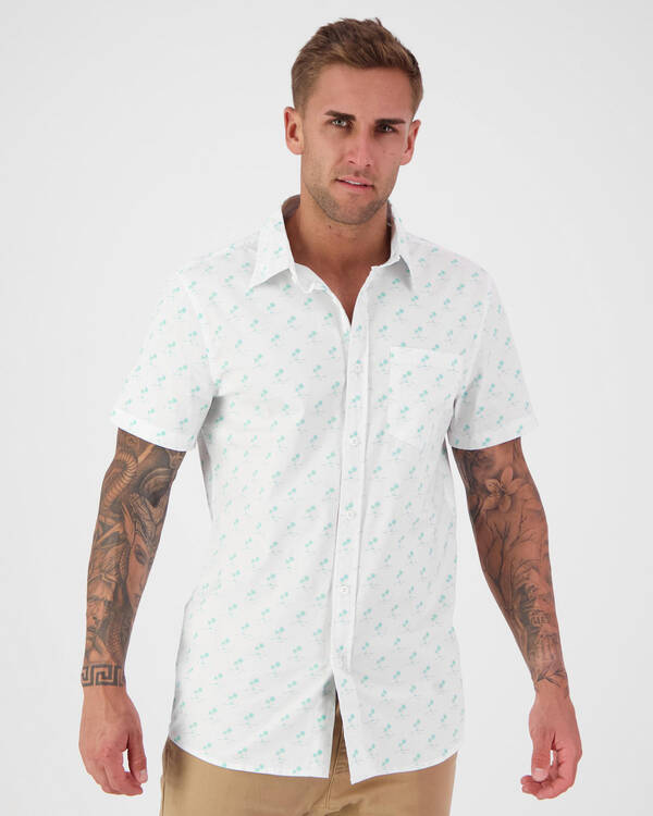 Lucid Reverie Short Sleeve Shirt for Mens