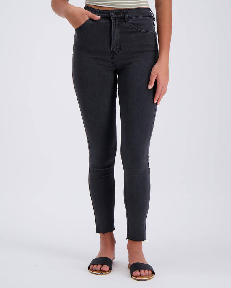 Black Palms The High Skinny Jeans for Womens