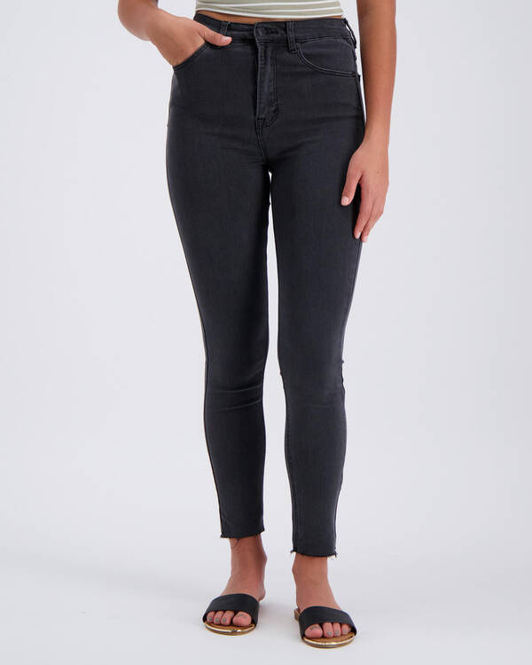 Black Palms The High Skinny Jeans for Womens