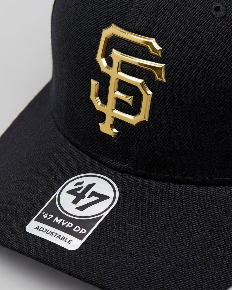 Forty Seven San Francisco Giants Caster Chrome Snapback Cap for Mens