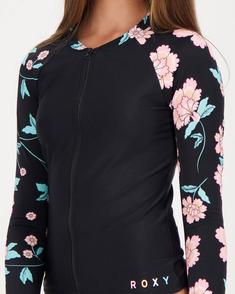Roxy Girls Love The Surf Long Sleeve Rash Vest for Womens
