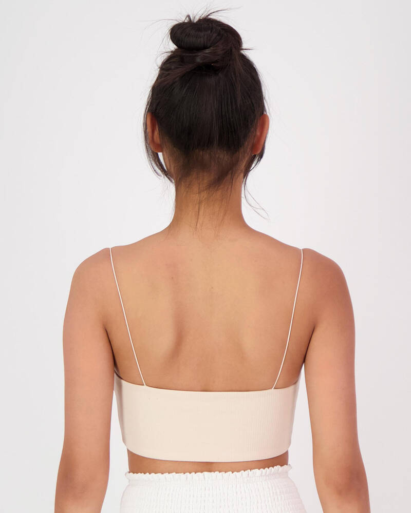 Mooloola Ashlee Rib Crop Top for Womens