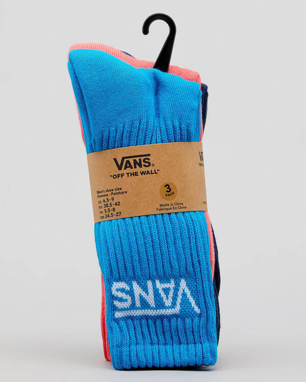 Vans Womens Classic Crew Socks Pack for Womens