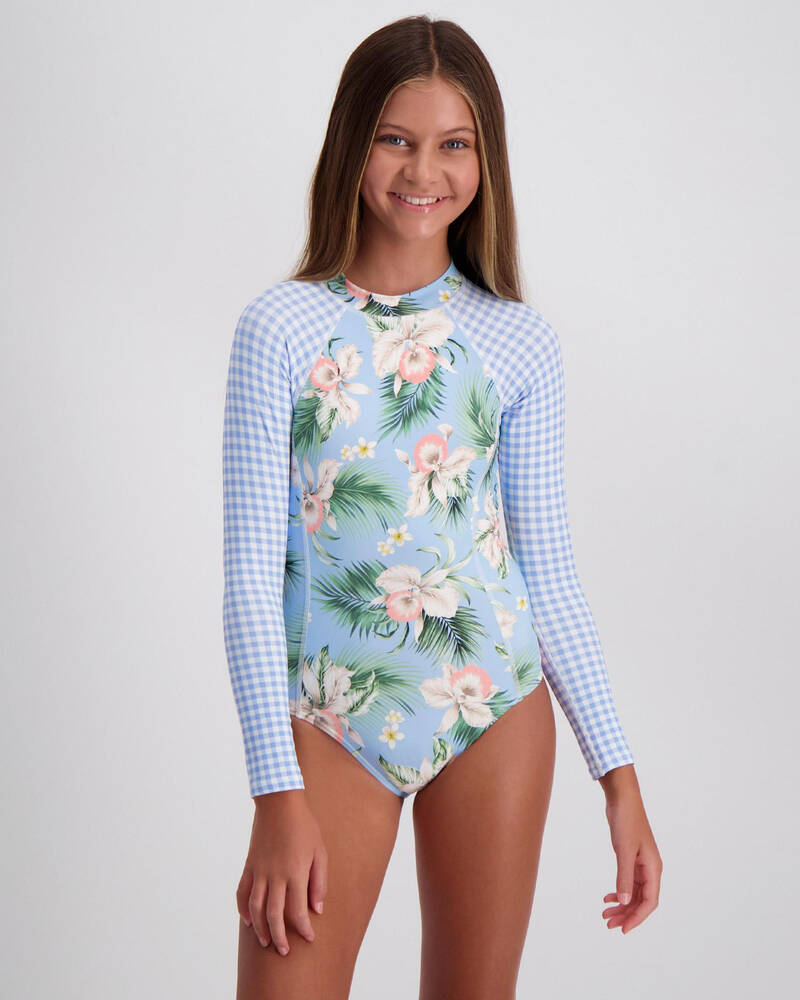 Topanga Girls' Kailani Long Sleeve Surfsuit for Womens