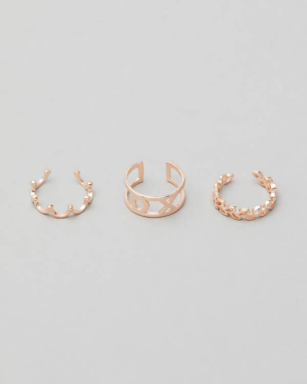 Karyn In LA Olive Toe Ring Pack for Womens