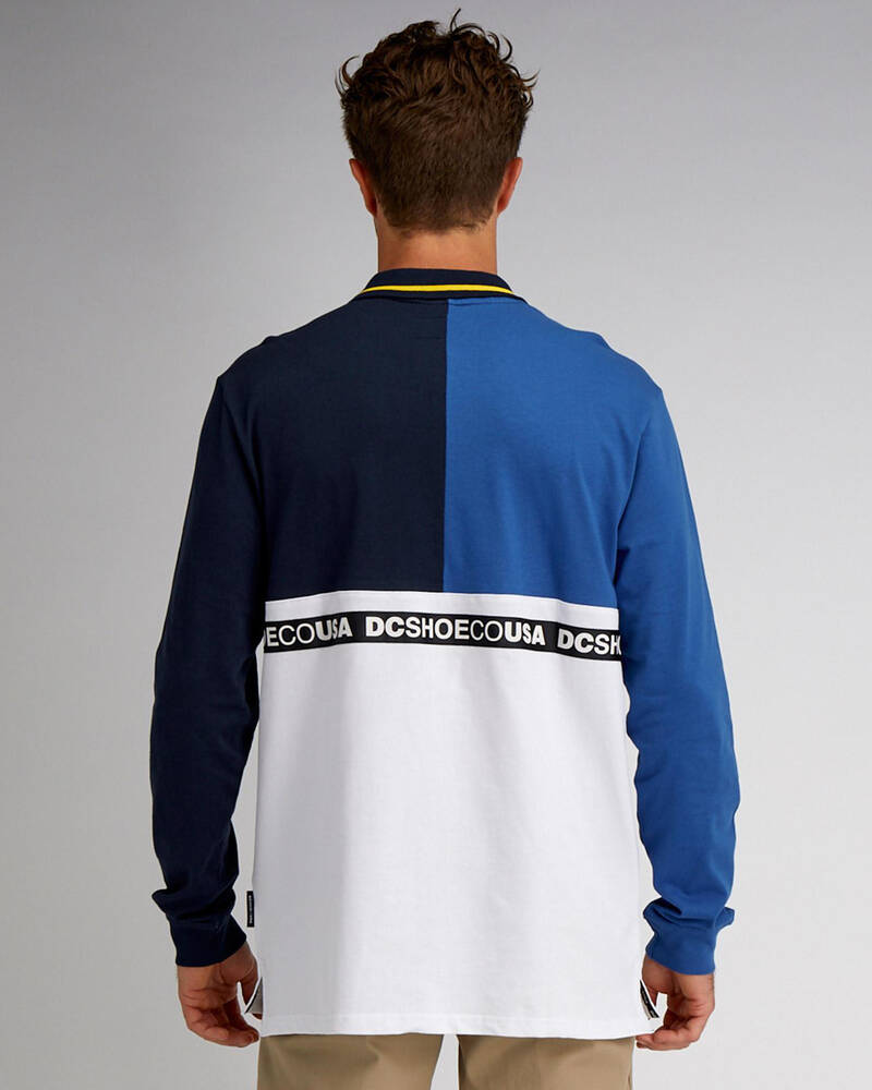 DC Shoes Walkley Long Sleeve Polo for Mens