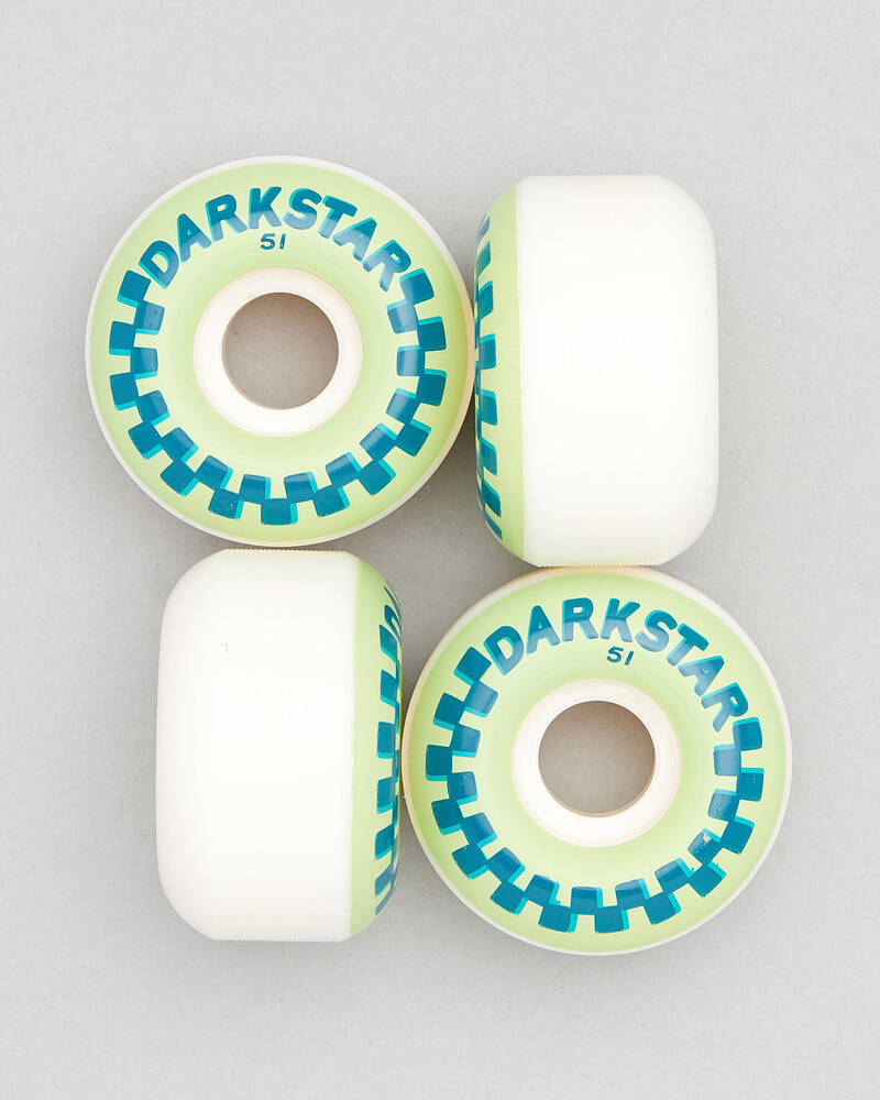 Darkstar Checker 51mm Skateboard Wheels for Unisex