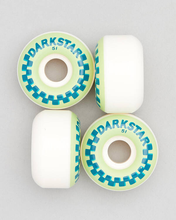 Darkstar Checker 51mm Skateboard Wheels for Unisex