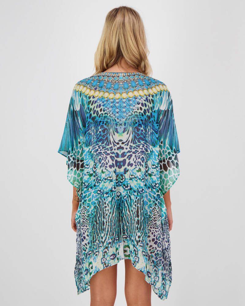 Kaiami Macaw Kaftan Beach Cover for Womens