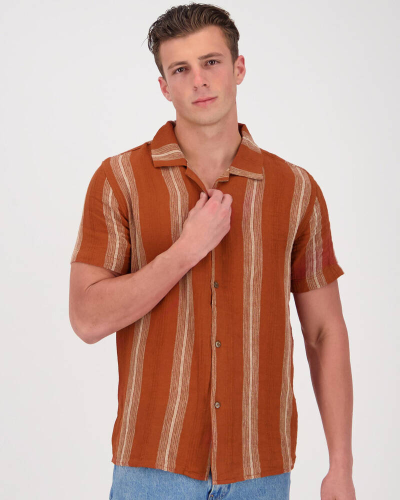 Rhythm Vacation Stripe Shirt for Mens