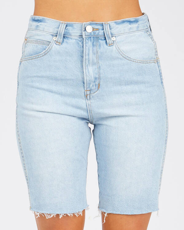 Ziggy Denim Sky Hi Rigid Shorts for Womens