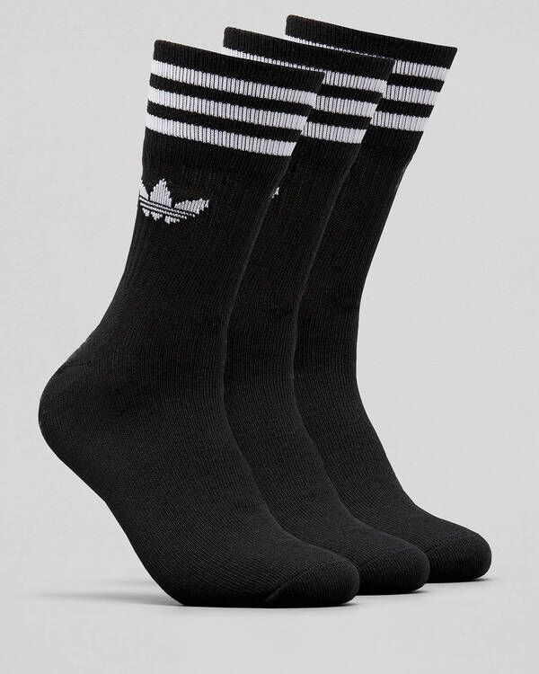 Adidas Womens Mid Cut Crew Sock Pack for Womens