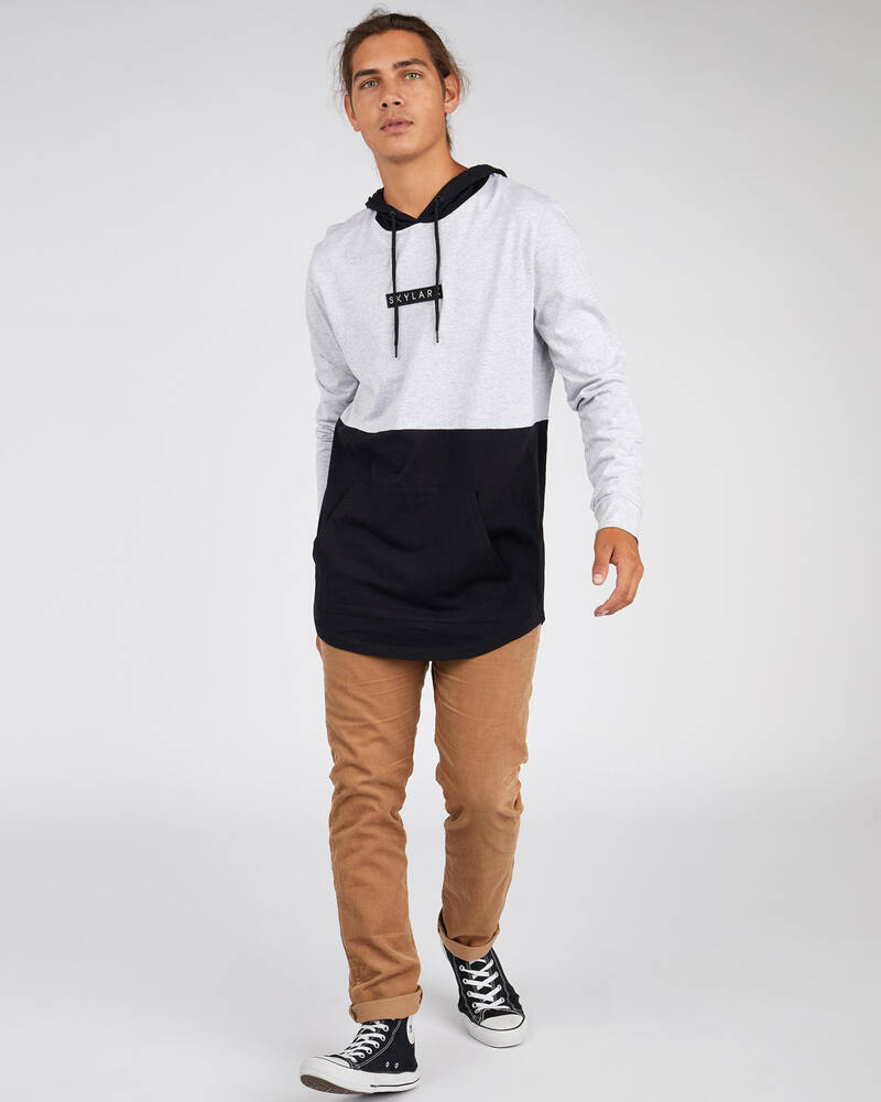 Skylark Static Long Sleeve T-Shirt for Mens