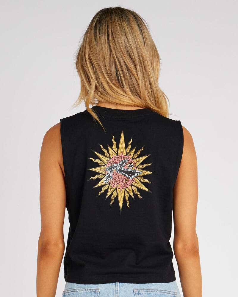 Rusty Ninety Del Sol Muscle Tank Top for Womens