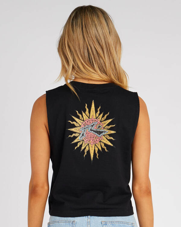 Rusty Ninety Del Sol Muscle Tank Top for Womens