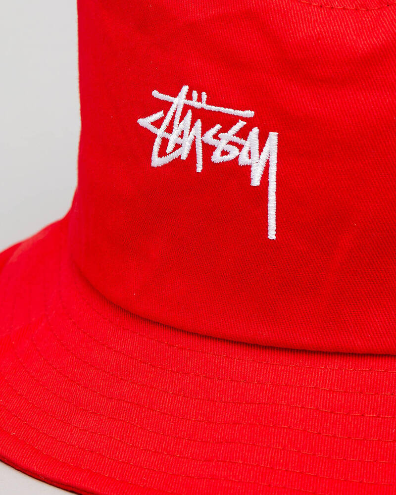 Stussy Stock Bucket Hat for Womens