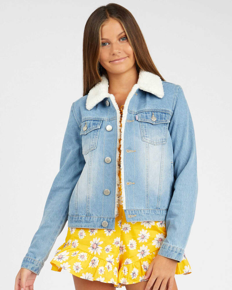 Used Girls' New Kid Denim Jacket for Womens