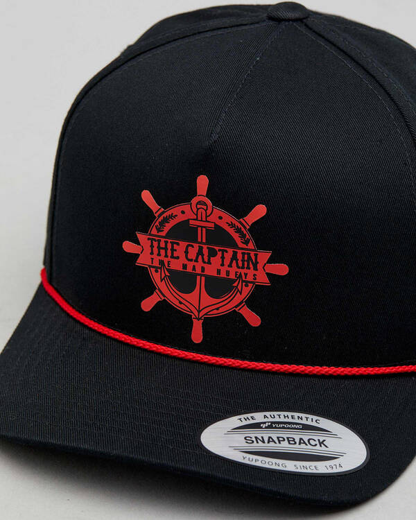The Mad Hueys Hueys Captain Wheel Cap for Mens