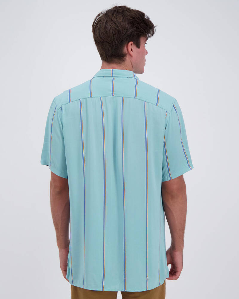 Skylark Azure Ss Shirt for Mens