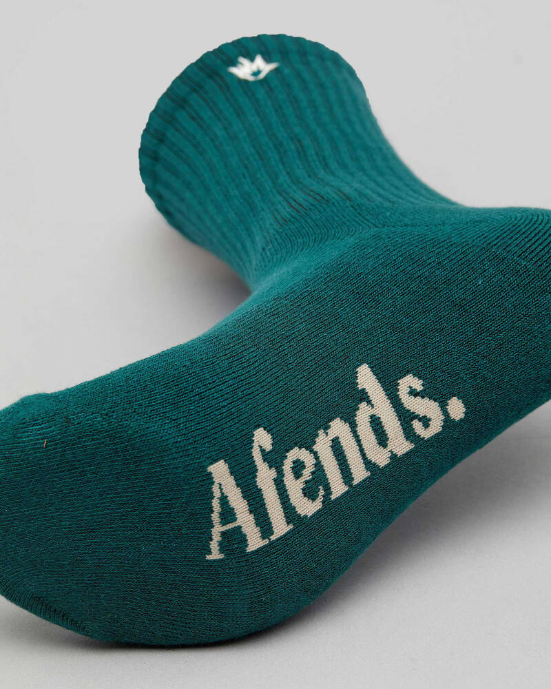 Afends Flame Sock Two Pack for Mens