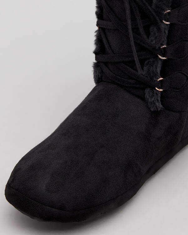 Sleepy Squirrel Anton Slipper Boots for Womens