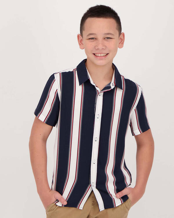 Lucid Boys Swagger Short Sleeve Shirt for Mens