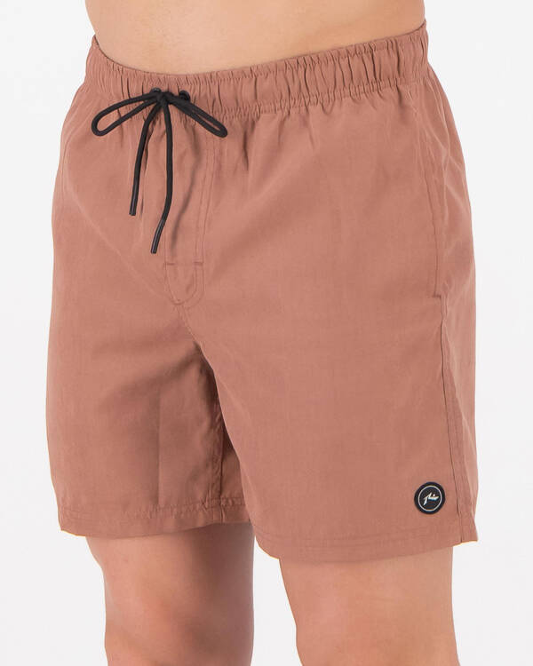 Rusty Dynamic Elastic Waist Shorts for Mens