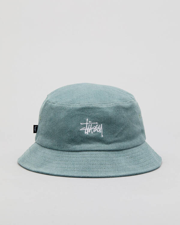 Stussy Graffiti Cord Bucket Hat for Womens