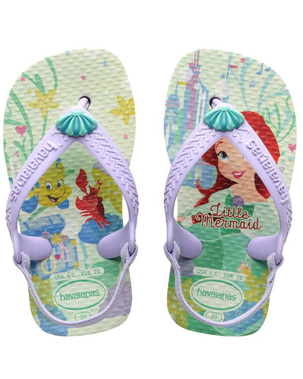 Havaianas Toddlers' Disney Little Mermaid Thongs for Womens