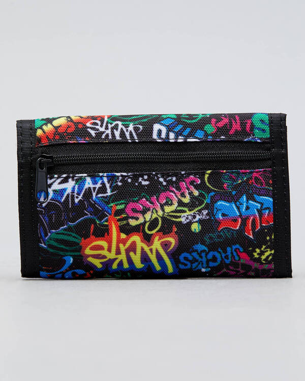 Jacks Tagged Velcro Wallet for Mens