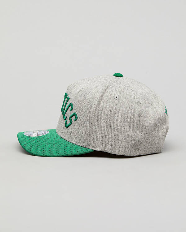 Mitchell & Ness Celtics Pinch Panel Snapba for Mens