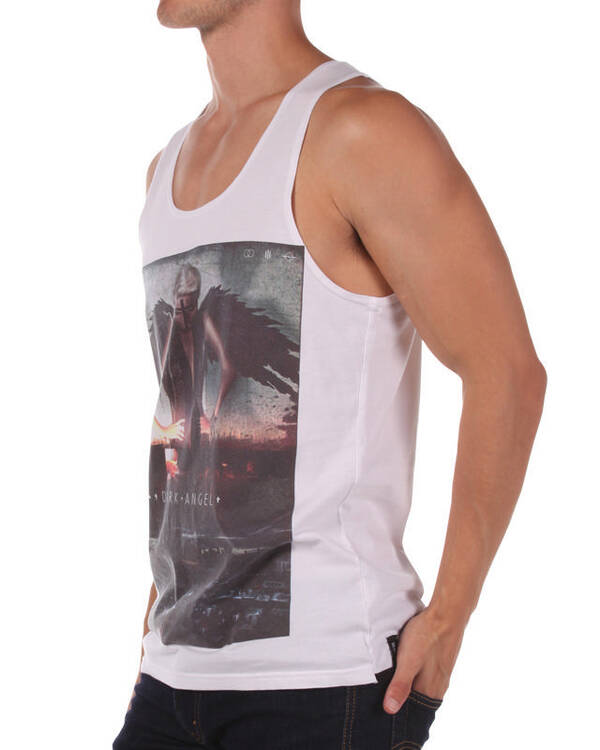 City Beach Dark Angel Singlet for Mens