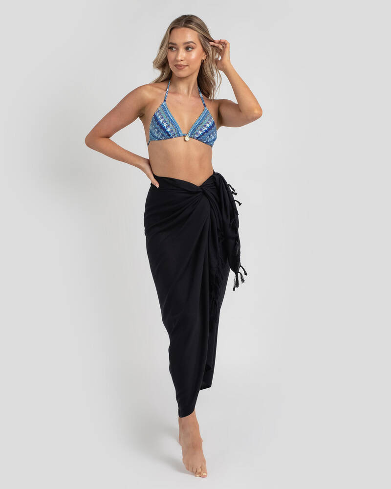 Topanga Plain Sarong for Womens